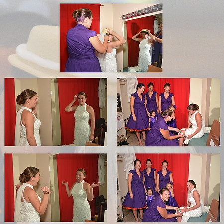 01 bride getting ready hat
