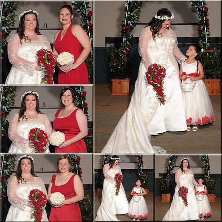 05 Bride and Bridesmaids w flowergirl
