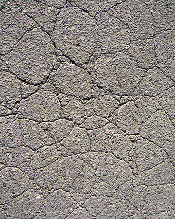 Cracked Pavement