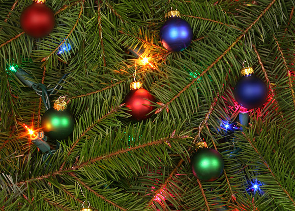 Multi-Colored Ornaments H