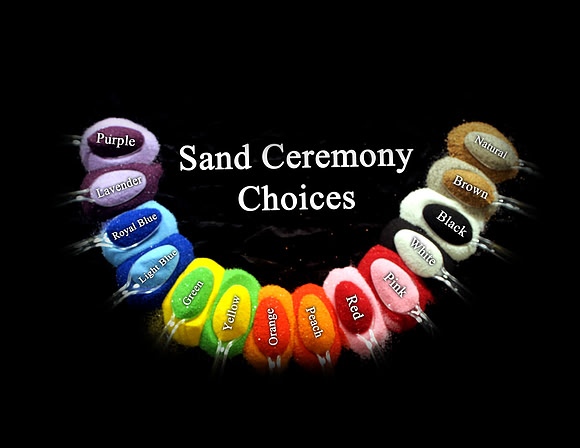 Sand Ceremony choices